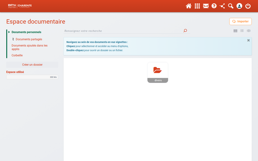 Navigation et chargement des documents