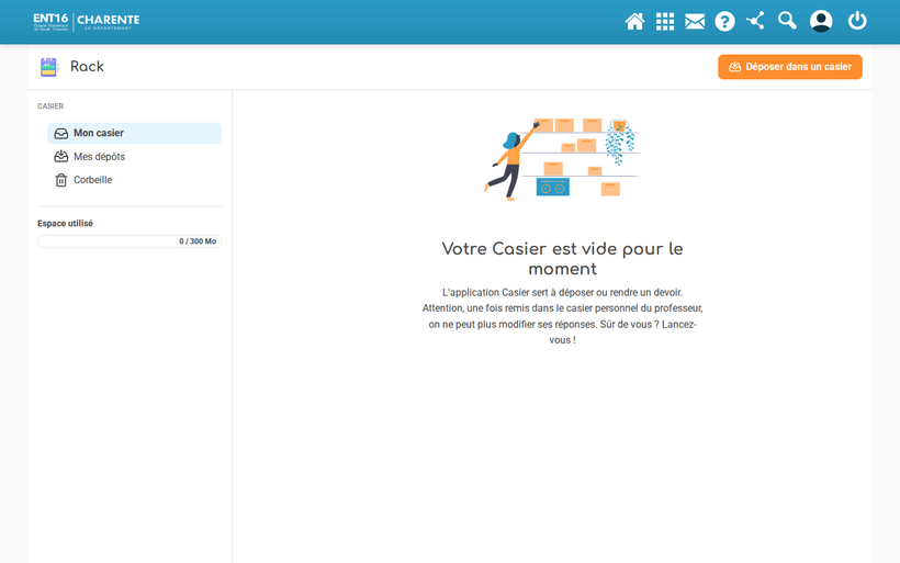 Accès au dépôt de fichier volumineux