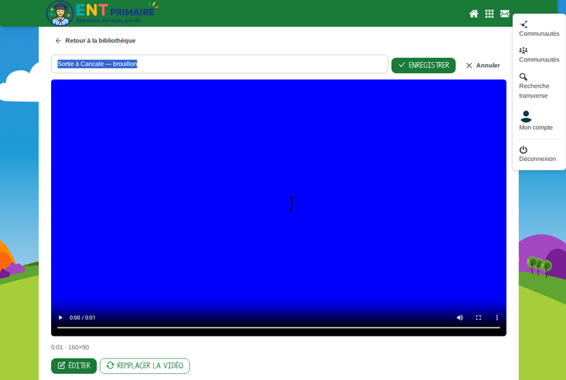 Fiche vidéo : le titre passe en champ de saisie